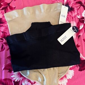 Empetua Shapewear Bundle in Black and Tan high waisted panty